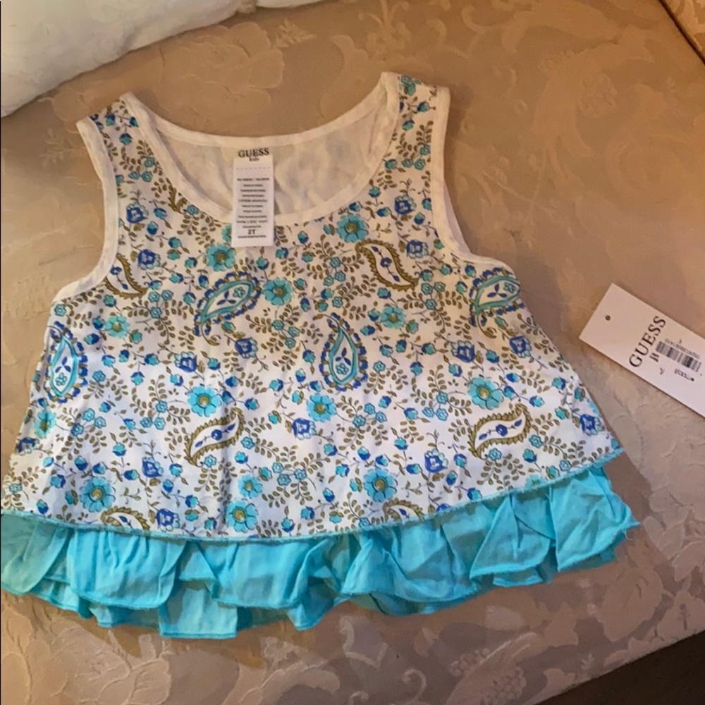 Guess top 2T girl sleeveless perfect for summer